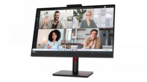 THINKVISION T27HV-30/ 27" QHD/ 2560X1440/ ANTI-GLARE /16:9/ IR+RGB CAMERA/ INTEGRATED MICROPHONE/ SUPPORTS VESA MOUNT/ USB/ HDMI/ RJ45/ 3-YEAR WARRANTY